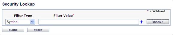 Security Lookup